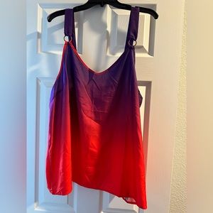 Ombré tank top